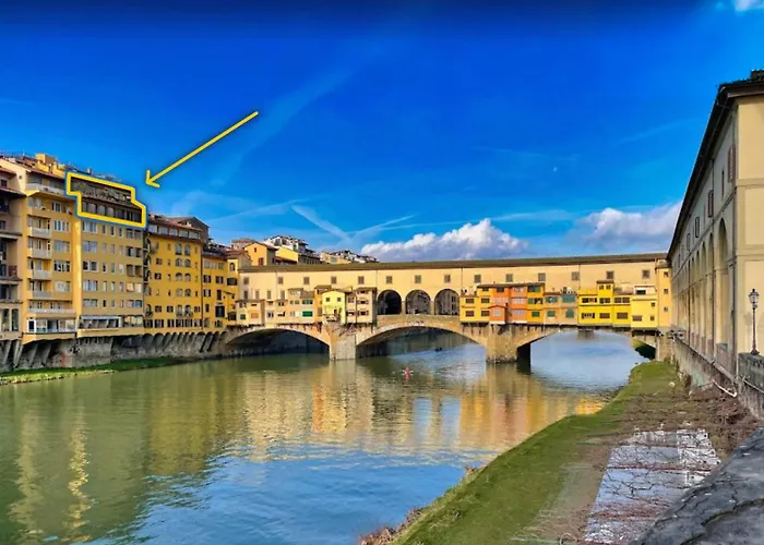 Attico Lungarno Vista Duomo-Uffizi+Parking